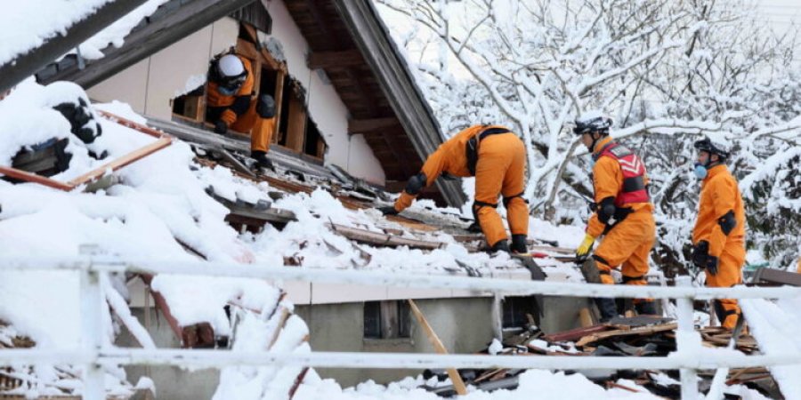 Mbi 200 të vdekur nga tërmeti nga Japoni