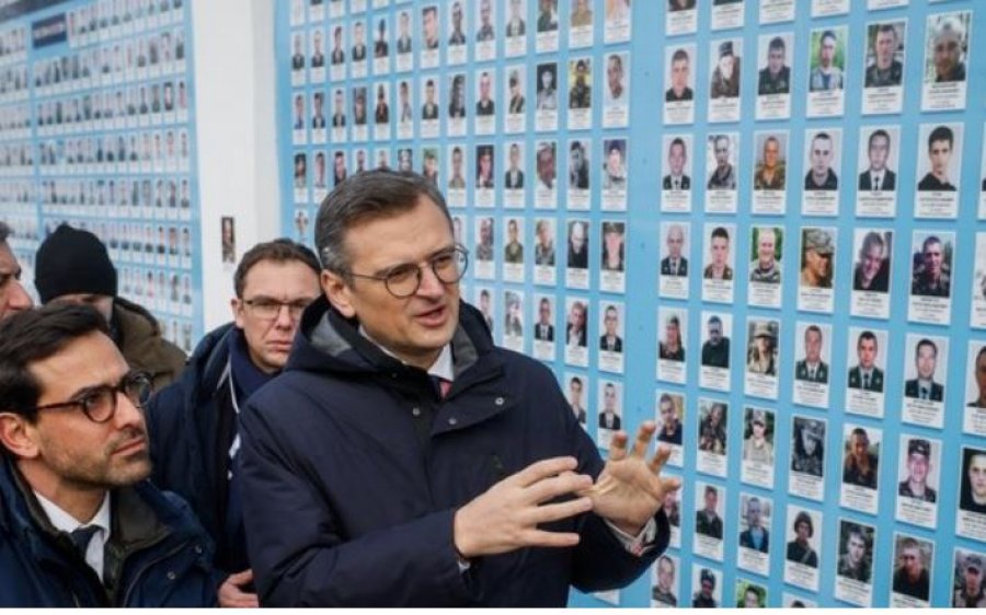 Vizita e ministrit të Jashtëm francez në Ukrainë shoqërohet nga një sulm masiv rus