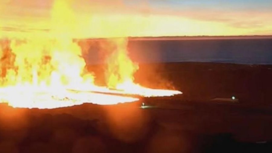 VIDEO/ Shpërthen sërish vullkani në Islandë