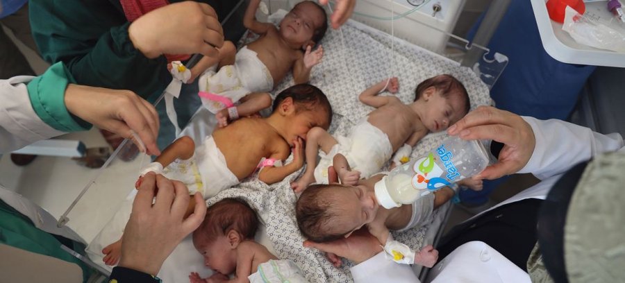 Rreth 20.000 foshnje kanë lindur në ferrin e Gazës, ndërkohë që Izraeli thellon ofensivën