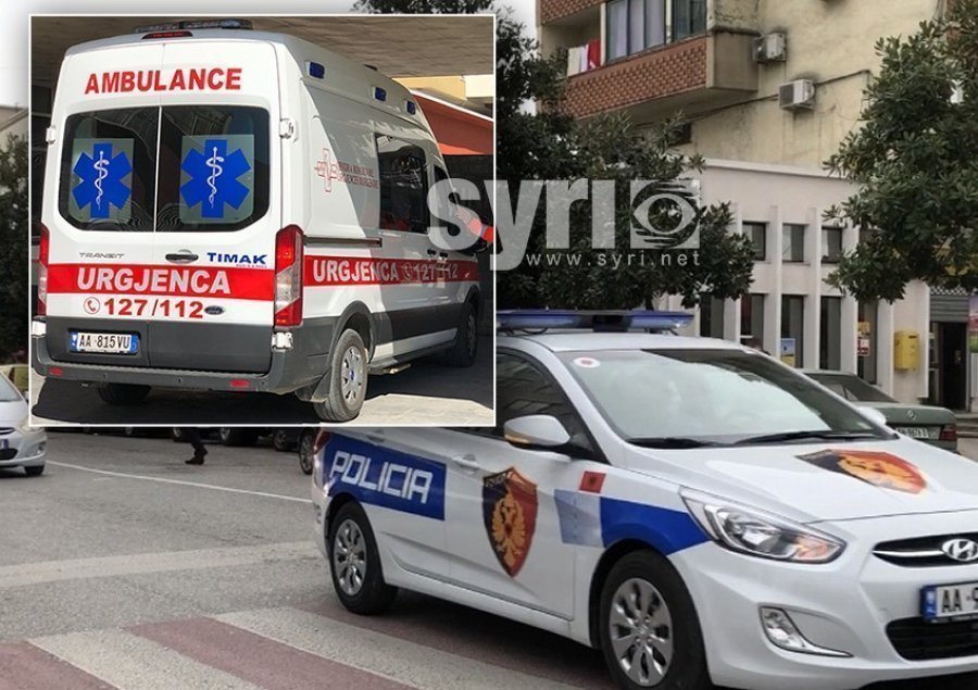 E frikshme në Tiranë/ Bie skela, plagosen rëndë babë e bijë në trotuar