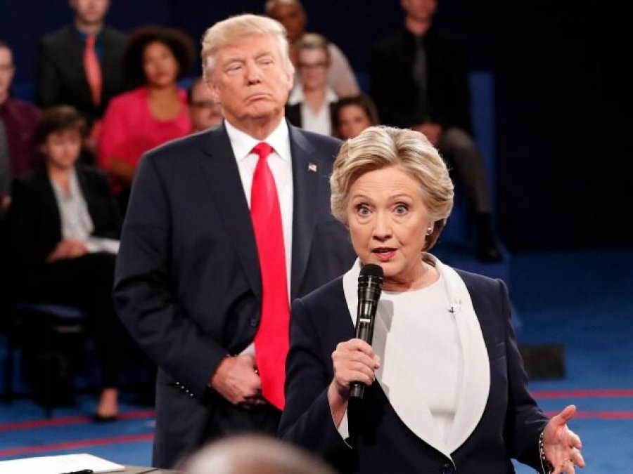 Hillary Clinton ‘ëndërron me sy hapur’ për një njoftim kombëtar që thotë se Trump ka ‘ikur’