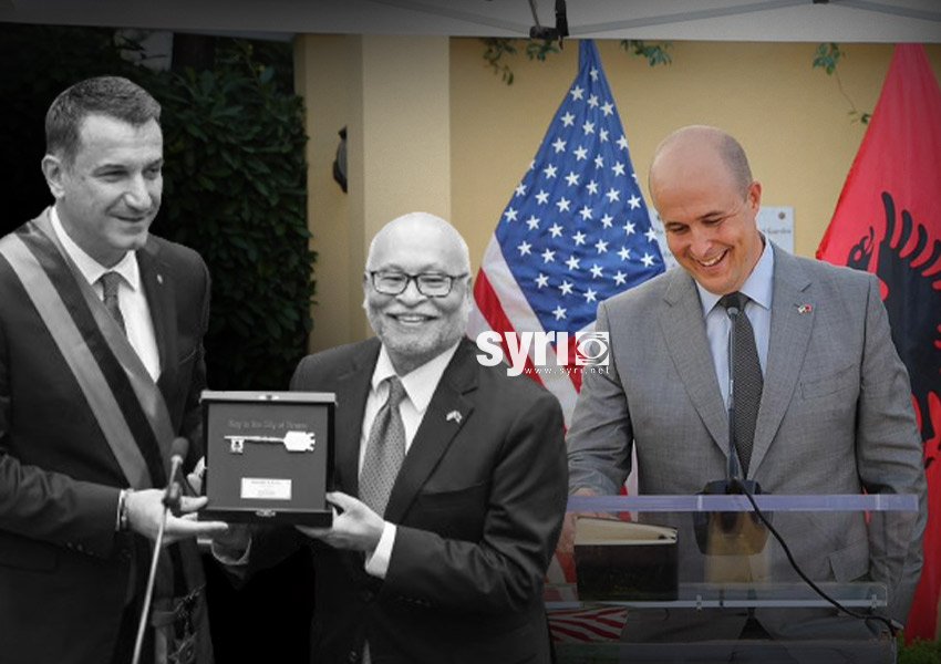 Ambasada e SHBA-ve braktis ish-ambasadorin Arvizu në ceremoninë e dekorimit nga Veliaj