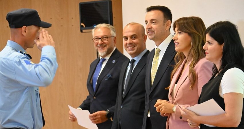 Diplomimi i 64 kadetëve, Haxhiu: Iu kërkova që të përkushtohen në përmirësimin e vazhdueshëm