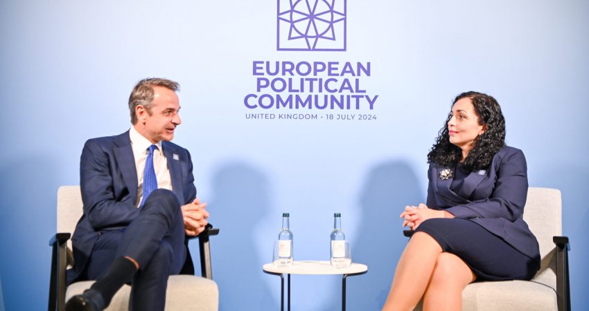 Osmani takoi Mitsotakis: Thellimi i bashkëpunimit Kosovë-Greqi, i dobishëm për qytetarët por edhe për gjithë rajonin