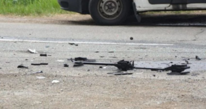 Një i lënduar si pasojë e një aksidenti mes veturës dhe motoçikletës në Prizren