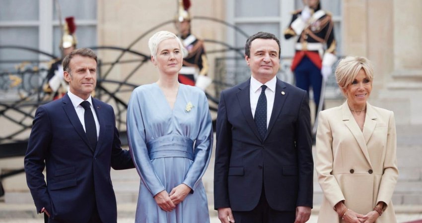 Kurti takon liderët evropiane në Paris