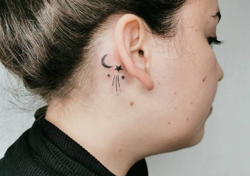 Disa tatuazhe minimaliste që sfidojnë vathët si aksesorë