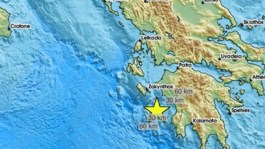 Dy tërmete të njëpasnjëshme godasin Greqinë, mediat sjellin detajet