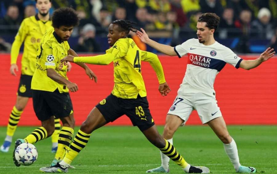 Statistikat/ Lojtarët e Dortmundit vrapuan 9 km më shumë se parisienët
