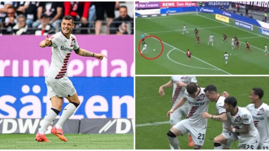 VIDEO/ Granit Xhaka shënon një tjetër gol spektakolar