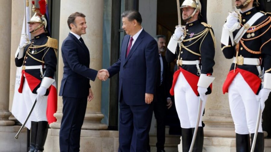 Tregtia, Ukraina, temat kryesore në takimin Xi-Macron në Paris