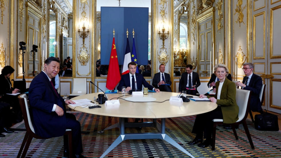 Takimi në Paris:  Macron kërkon koordinim me Kinën për Ukrainën dhe 'krizat e mëdha'