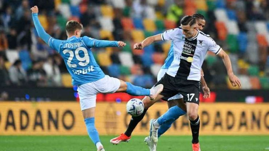 Serie A/ Osimhen nuk mjafton, Napoli humb dy pikë në kohën shtesë në Udine