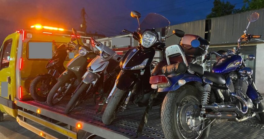 Policia e Kosovës sekuestron 40 motoçikleta në Pejë