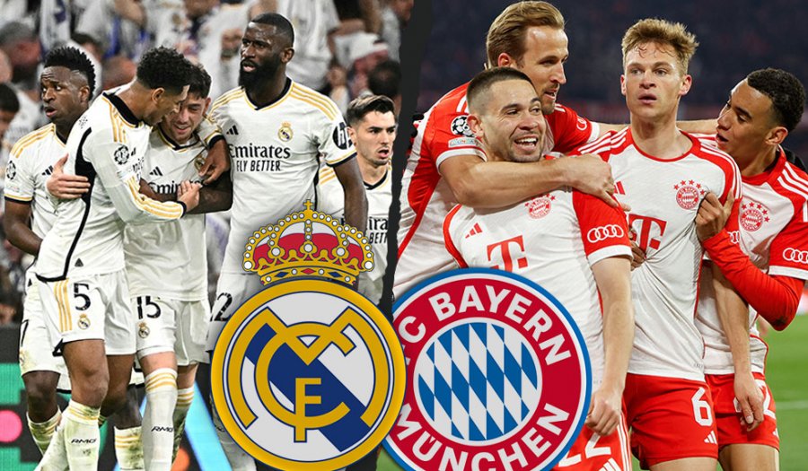 Publikohen formacionet zyrtare të Real-Bayern, shihni si rreshtohen skuadrat në ‘Bernabeu’
