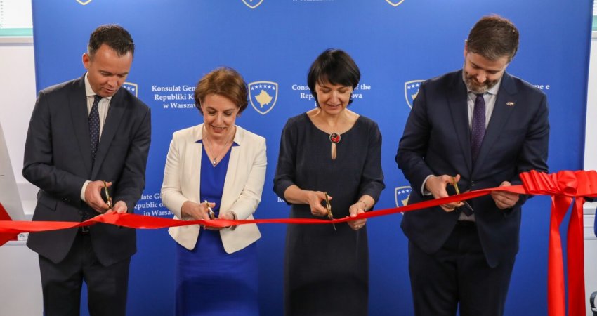 Kosova inauguron Konsullatën në Poloni, Gërvalla: Dëshmi e fuqizimit të marrëdhënieve bilaterale