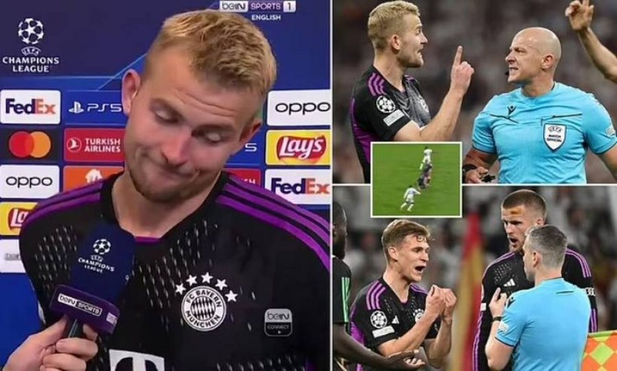 Lojtarët e Bayern shpërthejnë kundër arbitrave: E turpshme, gjithmonë ndodhin këto gjëra në Madrid