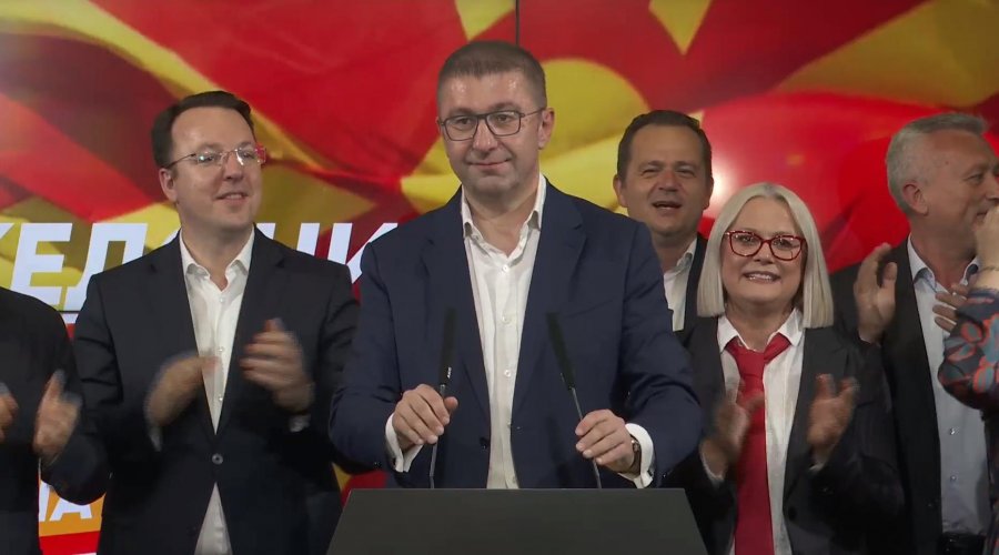 Maqedoni e Veriut: VMRO-DPMNE feston fitoren e zgjedhjeve parlamentare dhe për president
