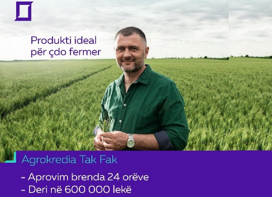 Agrokredia Tak Fak, produkti ideal për çdo fermer!