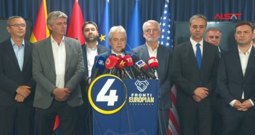 Ali Ahmeti publikon marrëveshjen me koalicionin VLEN