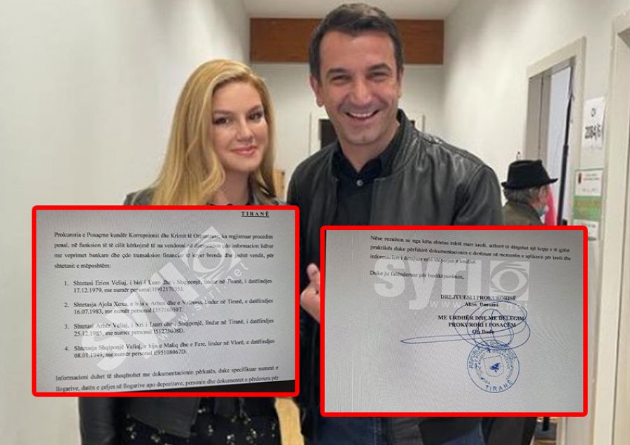 EKSKLUZIVE/ Nis procedimi penal dhe hetimi për pasurinë e Erion Veliajt dhe familjarëve të tij