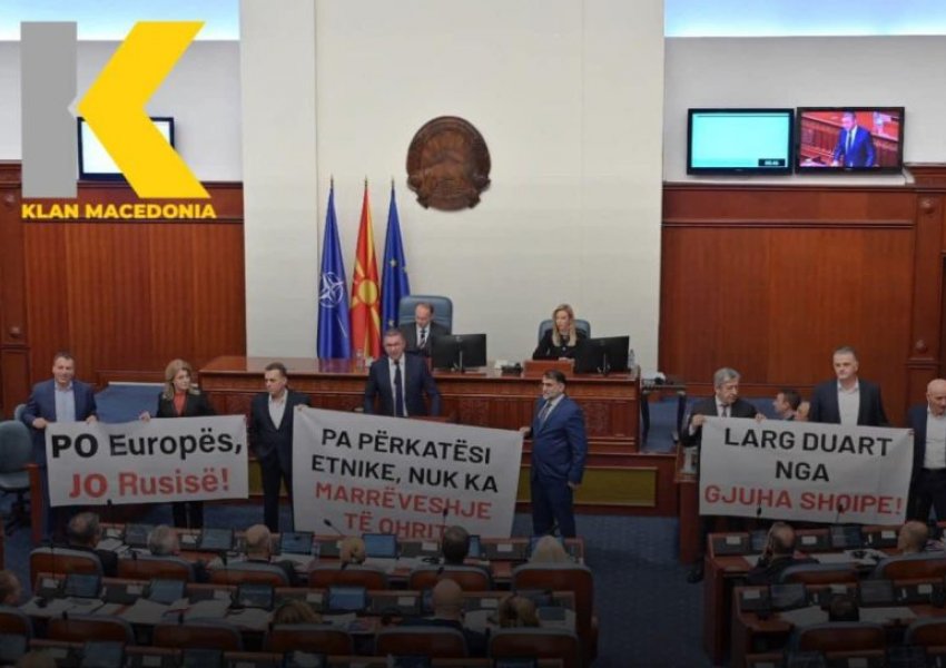 Fronti Evropian pengon fjalimin e Mickoskit: Larg duart nga gjuha shqipe