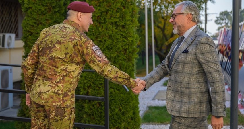 Komandanti i KFOR-it bisedon me atë të EULEX-it, lidhur me sigurinë në Kosovë