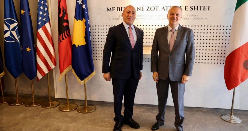 Haradinaj i thotë ambasadorit italian: Direkt në NATO edhe me mbështetjen e Romës