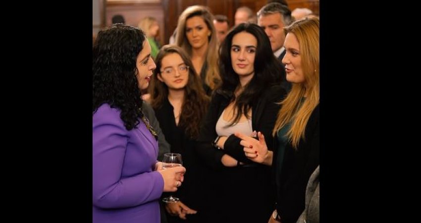 Osmani në Budapest takohet me studentë e biznese nga Kosova: Pasqyra më e mirë e shtetit tonë