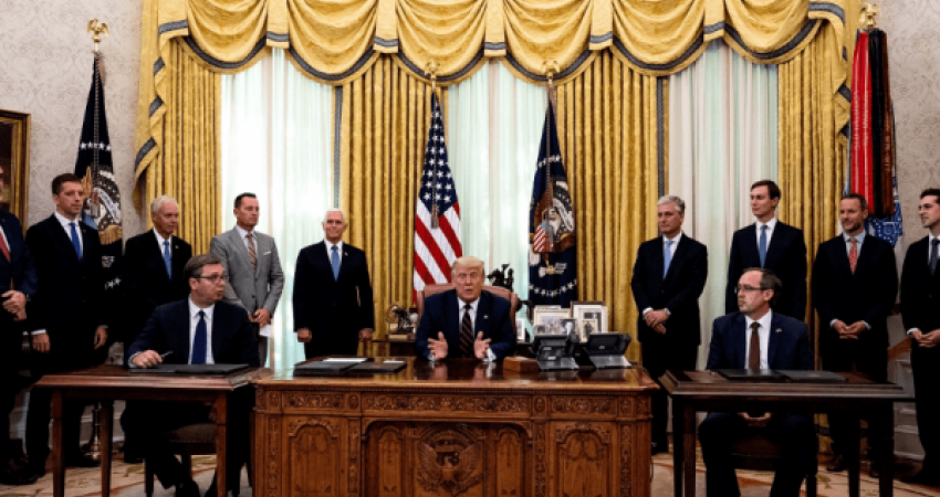 Ku mbetën linjat hekurudhore dhe ajrore, të parapara me Marrëveshjen e Washingtonit