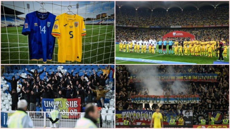 Si filluan tensionet në ndeshjet Kosovë-Rumani për shkak të grupit ‘Uniti sub tricolor’