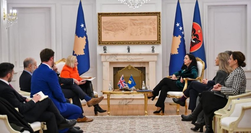 Osmani priti në takim një delegacion të grupit Labour Friends of Kosovo nga Mbretëria e Bashkuar