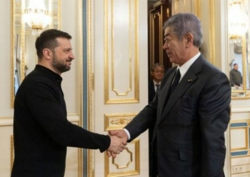 Zelensky falënderon Japoninë për 3 miliardë dollarët, si pjesë e iniciativës së G7