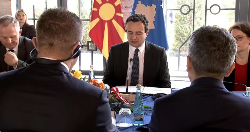Takimi ndërqeveritar, Kurti: Partnerë të lidhur jo veç prej tregtisë