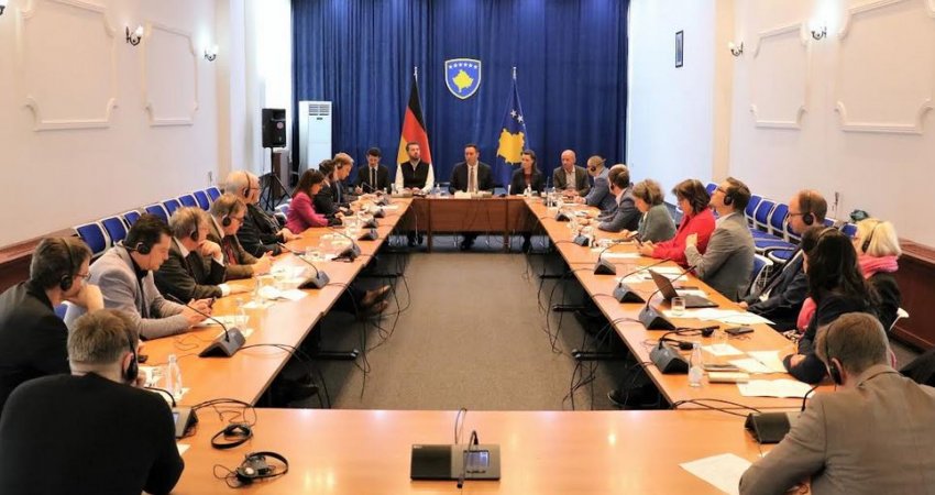 Konjufca priti në takim anëtarët e komisionit të Parlamentit të Bavarisë, flasin për thellim bashkëpunimi