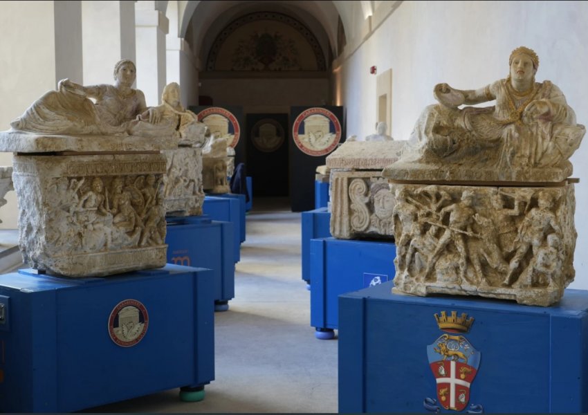 Të destinuara për në tregun e zi, Italia sekuestron artefaktet etruske me vlerë 8.5 milionë dollarë 