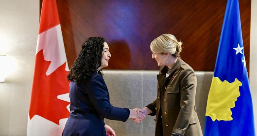 Osmani takohet me ministren Joly, diskutojnë për sigurinë në Kosovë