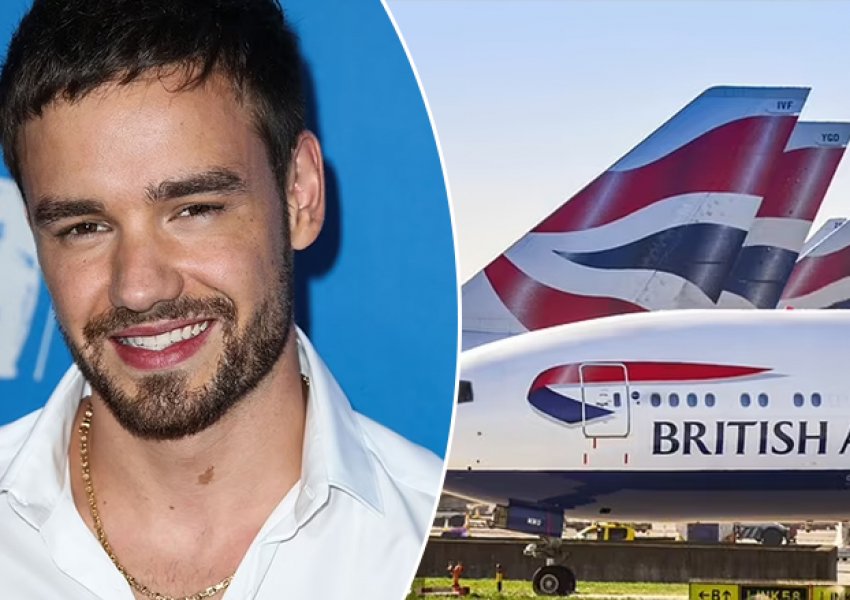 Stjuardesa e ‘British Airways’ përballet me shkarkimin nga puna për shkak se zbuloi se ndodhej në të njëjtin fluturim me arkivolin e Liam Payne