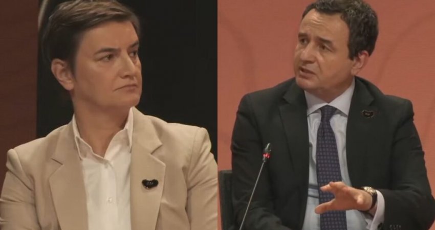 Deklarata skandaloze për Albin Kurtin, gazetari i medias gjermane e bën “për dush të ftohtë” Brnabiqin