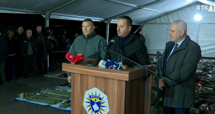 Sulmi në Ibër-Lepenc/ Policia arreston 8 të dyshuar, konfiskon armatim e eksploziv 