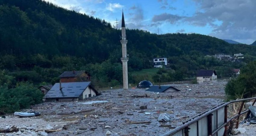 Pasojat katastrofike të përmbytjeve në Bosnje dhe Hercegovinë, të paktën pesë të vdekur