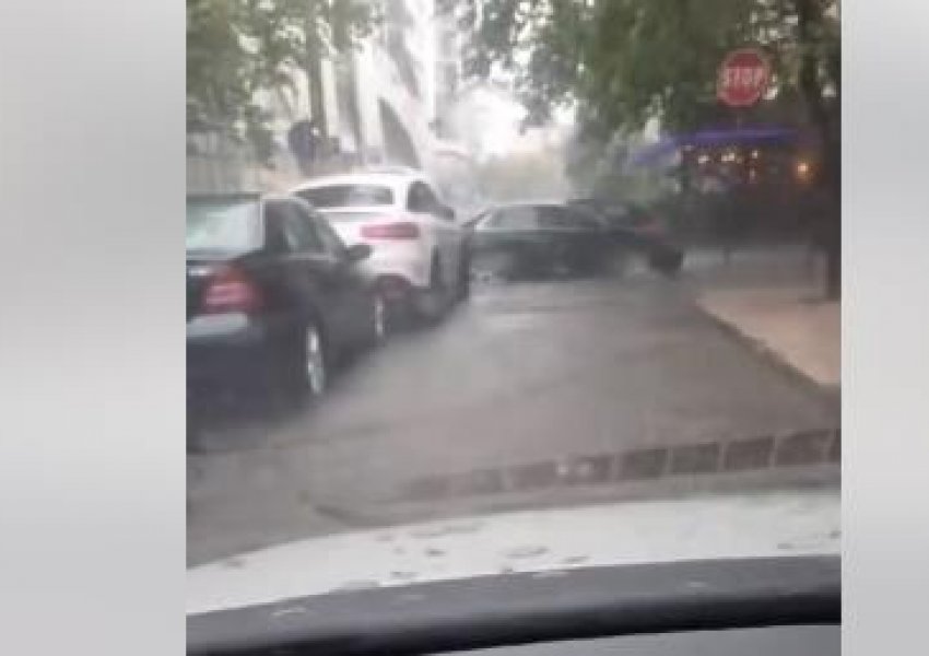 Meta: Tirana nën pushtetin e ujit pas 5 minutave shi