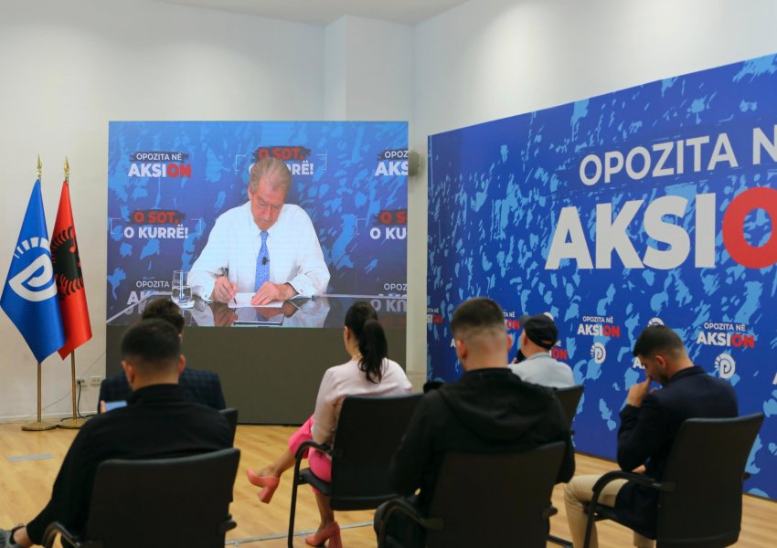 Berisha: Thirrja ime është, ditën e hënë, në ora 18:00, të gjithë marshim në Tiranë për të drejtat tona më themelore