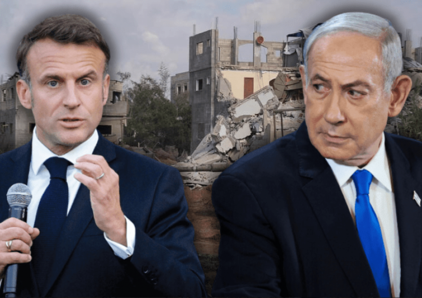 Netanyahu bisedë telefonike me Macron: Embargoja ndaj armëve do të ndihmonte Iranin dhe aleatët e tij