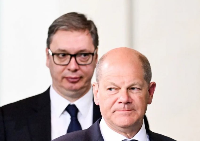 Vuçiç takohet me kancelarin gjerman Scholz në Hamburg, zbardhen diskutimet