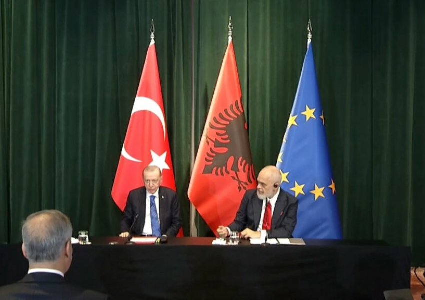 LIVE/ Deklarata për mediat e presidentit turk, Erdogan dhe kryeministrit Edi Rama