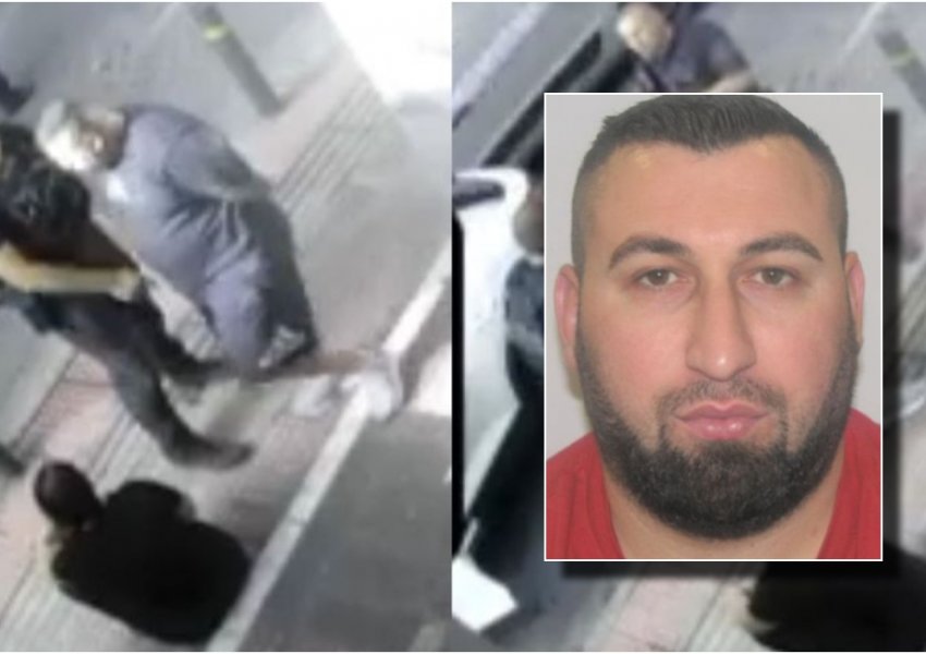 Momenti i arrestimit të shqiptarit në mes të Athinës! 39-vjeçari vihet në pranga teksa rrinte ulur në trotuar