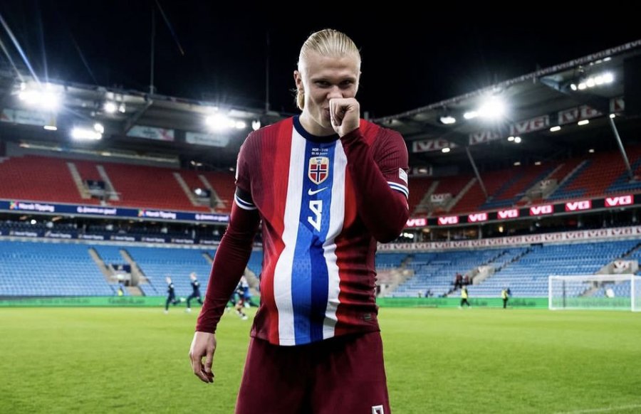 FOTO/ Erling Haaland do të bëhet baba? Sulmuesi - Syri | Lajmi i fundit