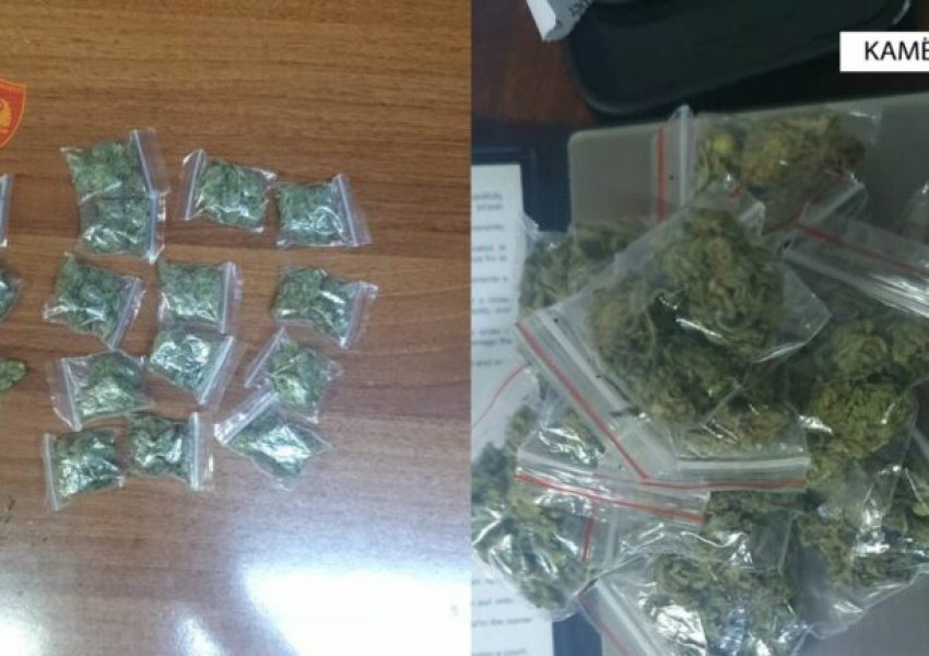 Shpërndanin drogë, arrestohen 2 të rinj në Kamëz. Një i tretë në pranga pasi kishte thyer…